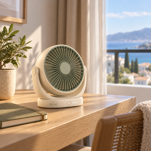 Harvuni Adjustable Desk Air Circulator